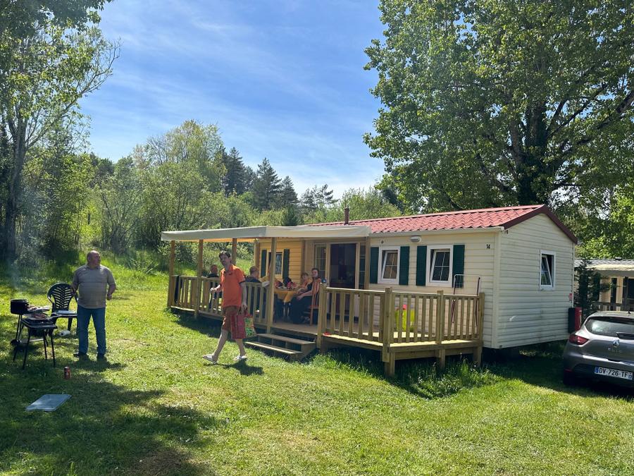 Mobilhome 6 personnes - Mobil-Home TEXAS : 3 Chambres - TV - Grand Réfrigérateur - Terrasse Couverte - 6 pers 0