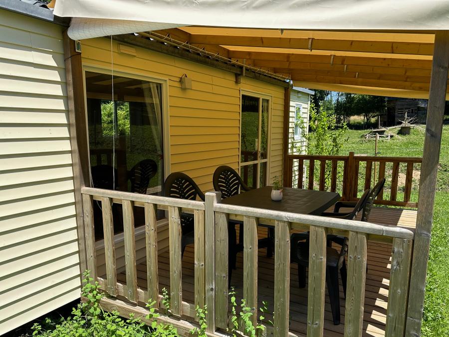Mobilhome 4 personnes - Mobil-Home SUNROLLER : 2 Chambres - Terrasse Couverte - 4 pers 11