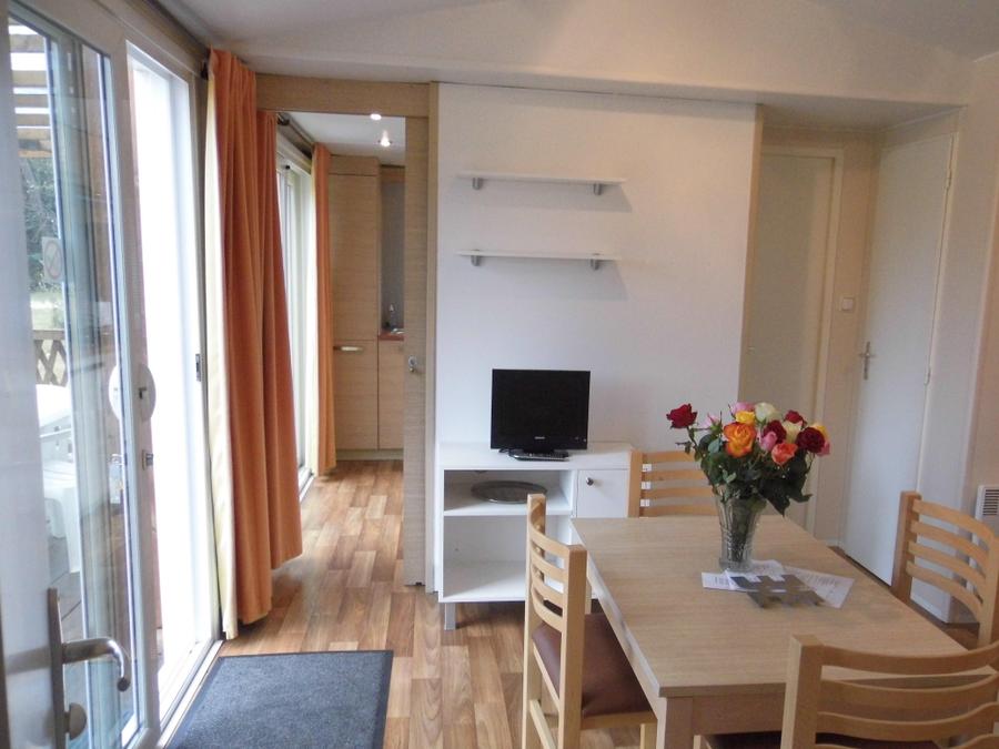 Mobilhome 4 personnes - Mobil home Essentiel vue sur l'étang 2ch 4