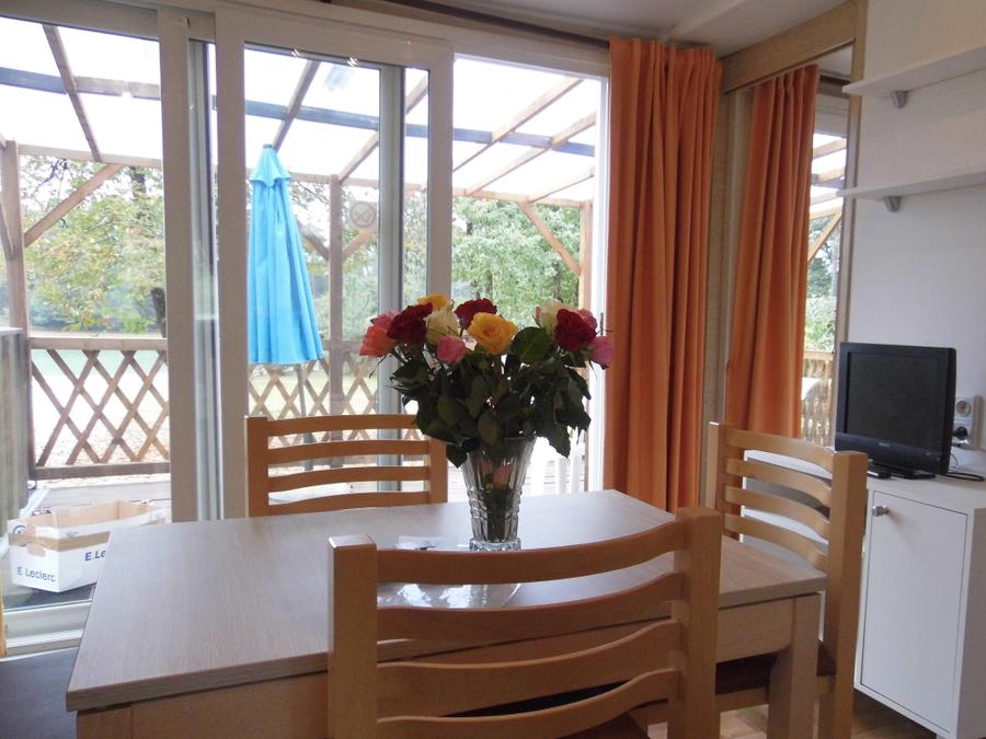 Mobilhome 4 personnes - Mobil home Essentiel vue sur l'étang 2ch 5