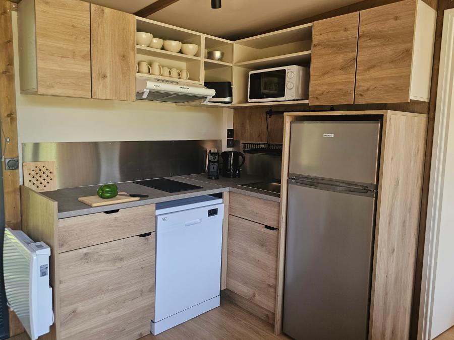 Chalet 4 personnes - Chalet premium 2 chambres 2 salles de bains face a l'etang 1/4 pers 24
