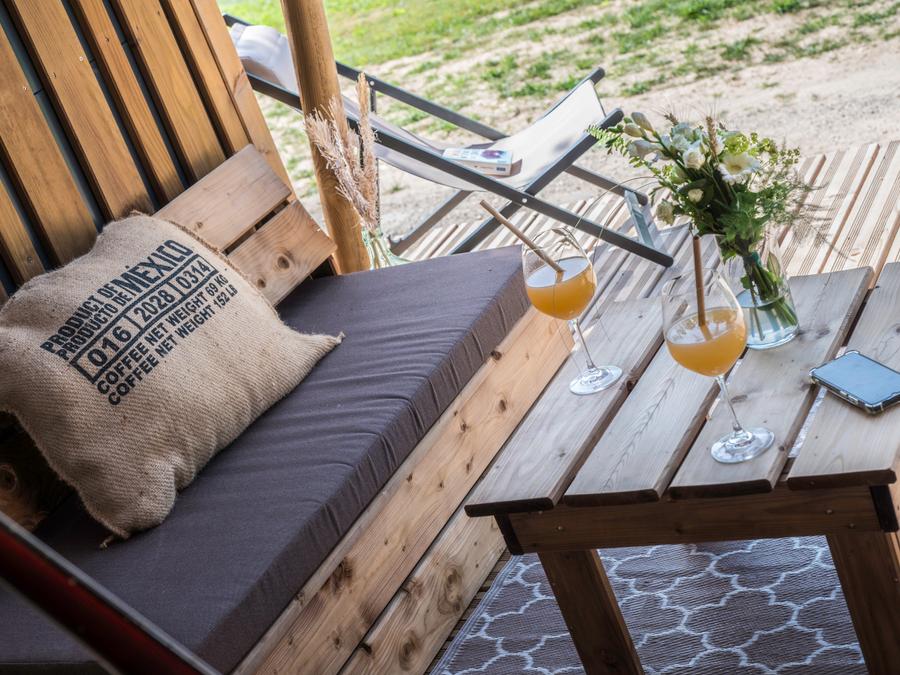 Chalet 4 personnes - Chalet premium 2 chambres 2 salles de bains face a l'etang 1/4 pers 1