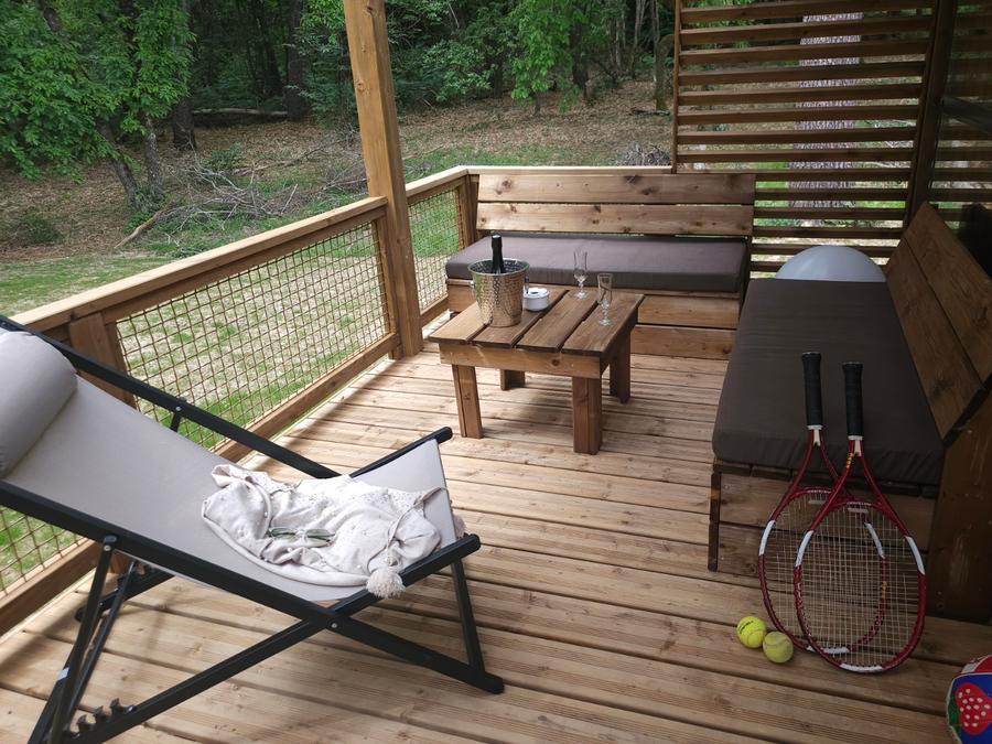 Chalet 5 personnes - Chalet Premium double exposition face à l'étang 1/5 pers 23