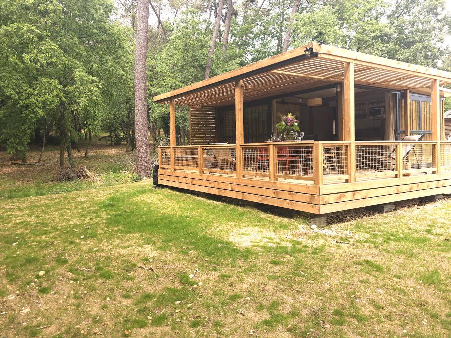 Chalet 5 personnes - Chalet Premium double exposition face à l'étang 1/5 pers 13