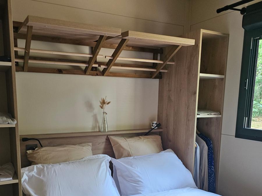 Chalet 5 personnes - Chalet Premium double exposition face à l'étang 1/5 pers 11