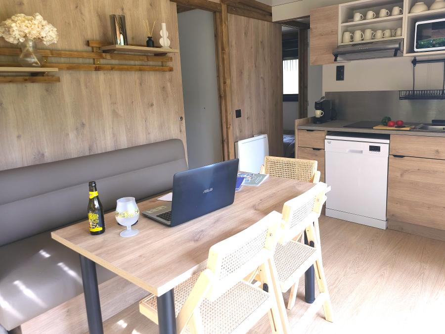 Chalet 5 personnes - Chalet Premium double exposition face à l'étang 1/5 pers 22