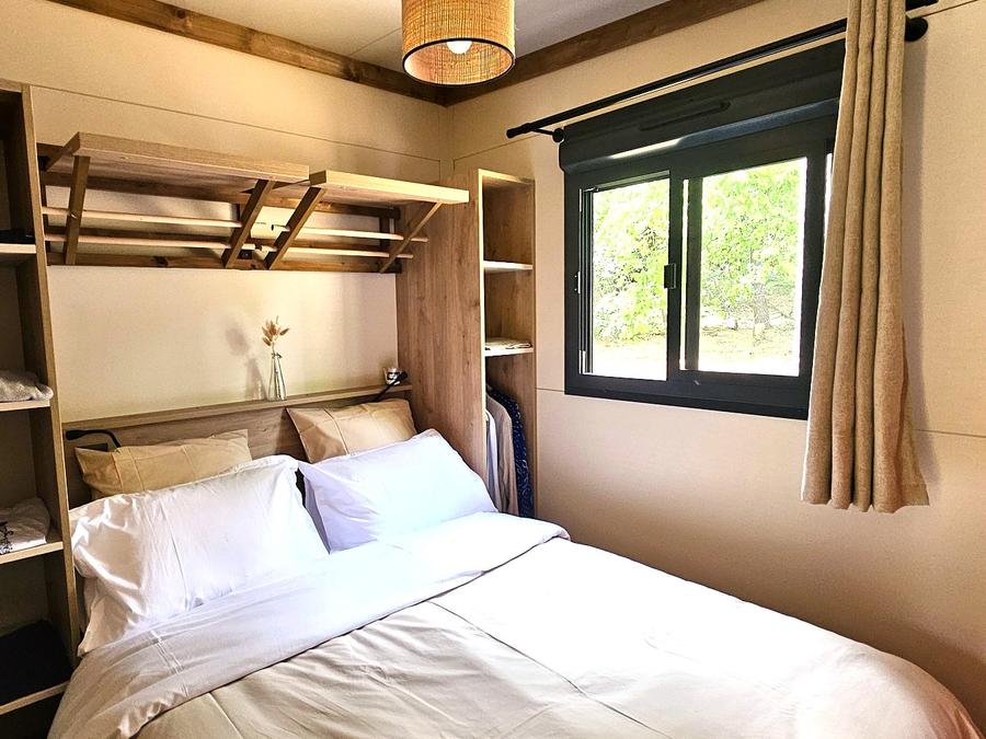 Chalet 5 personnes - Chalet Premium double exposition face à l'étang 1/5 pers 27