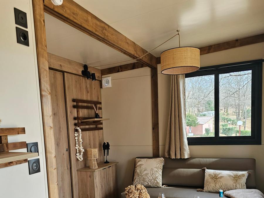 Chalet 2 personnes - Chalet premium Duo surplombant l'étang 1/2 pers 17