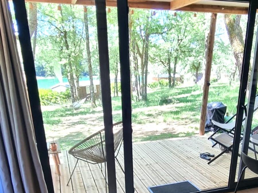 Chalet 2 personnes - Chalet premium Duo surplombant l'étang 1/2 pers 20