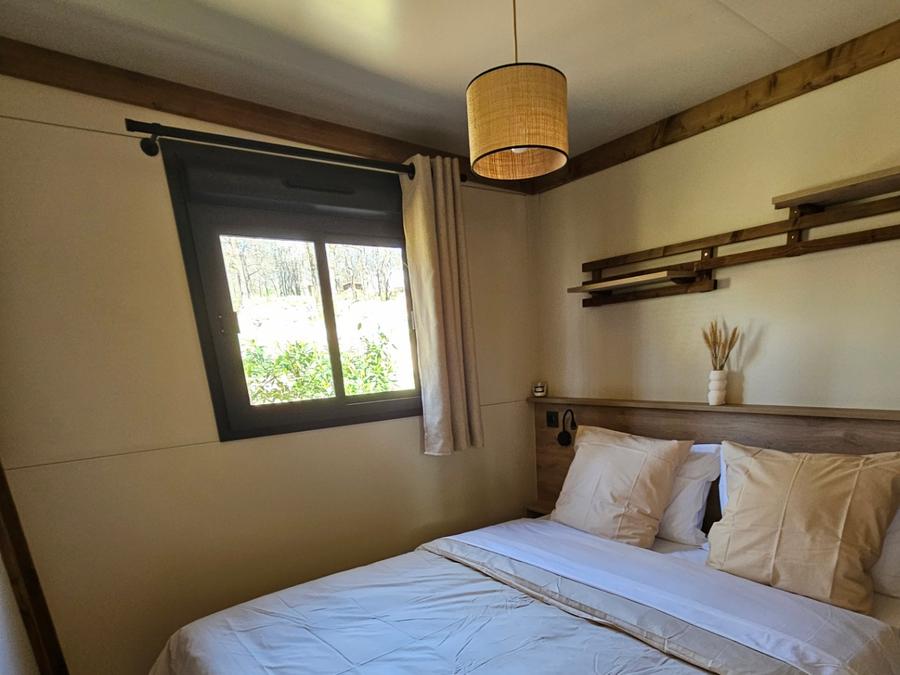 Chalet 2 personnes - Chalet premium Duo surplombant l'étang 1/2 pers 8