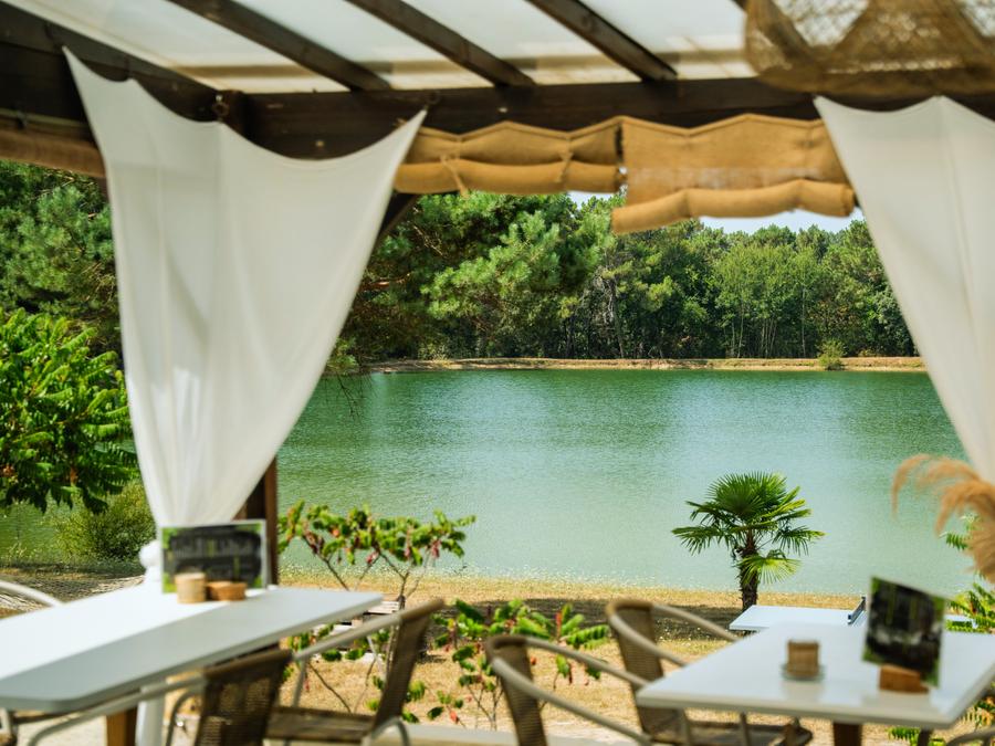 Chalet 2 personnes - Chalet premium Duo surplombant l'étang 1/2 pers 15