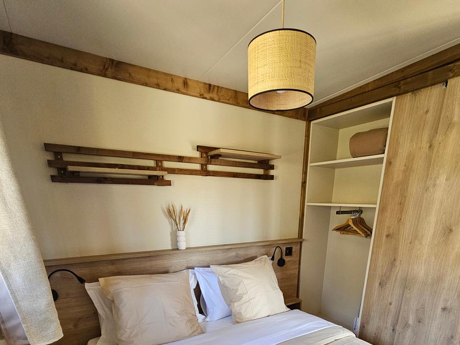 Chalet 2 personnes - Chalet premium Duo surplombant l'étang 1/2 pers 7