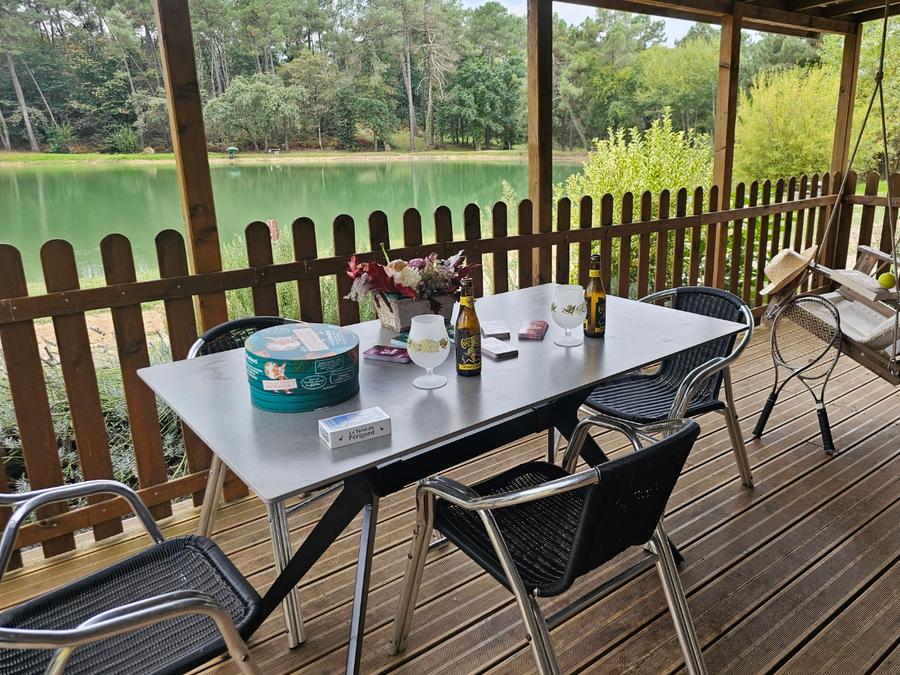 Chalet 4 personnes - Chalet devant l'étang 1/4 pers. 1/4 pers 2