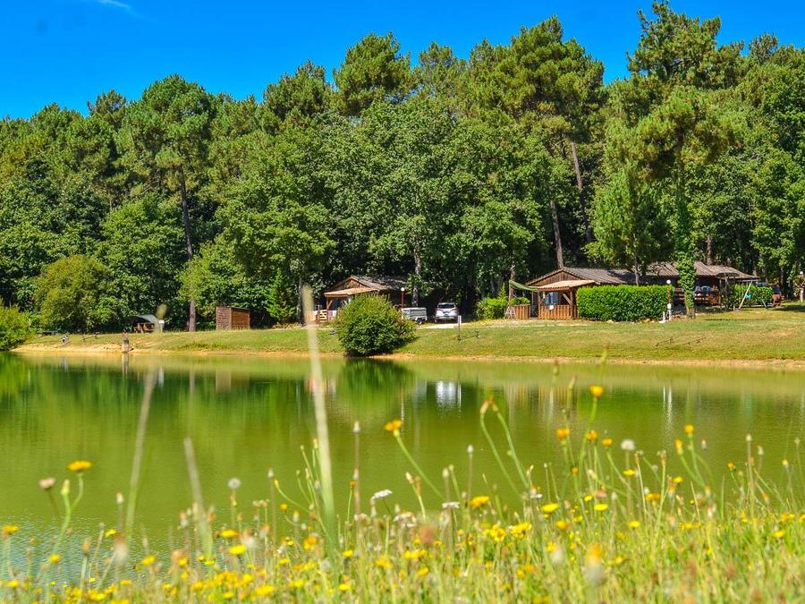 Chalet 4 personnes - Chalet devant l'étang 1/4 pers. 1/4 pers 35
