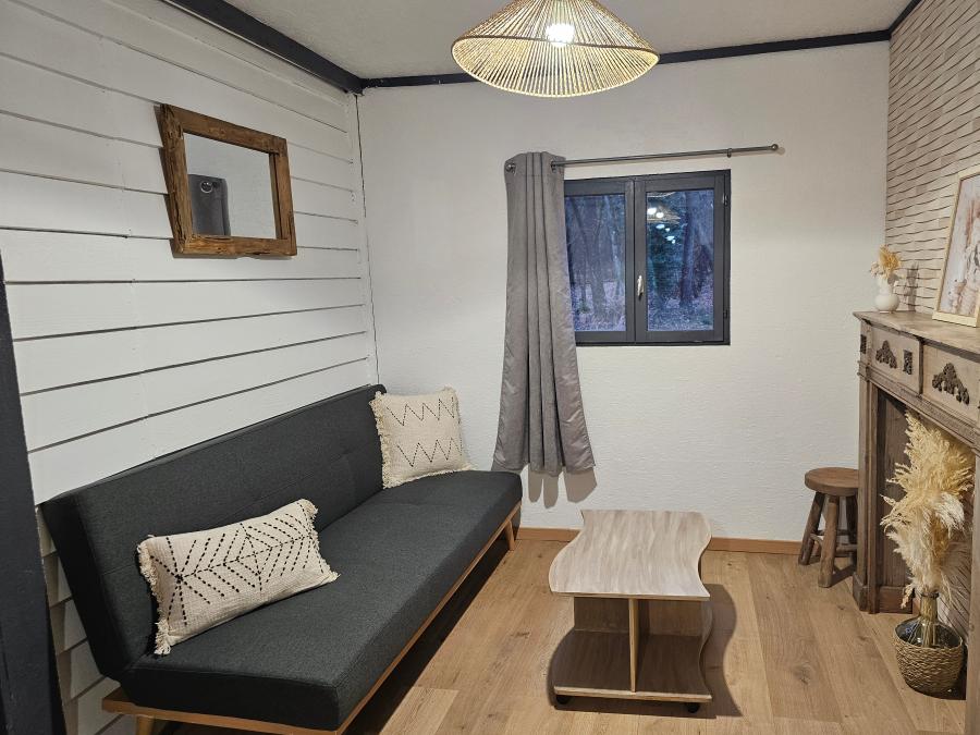 Chalet 5 personnes - Chalet 1/5pers vue étang. 1/5 pers 1