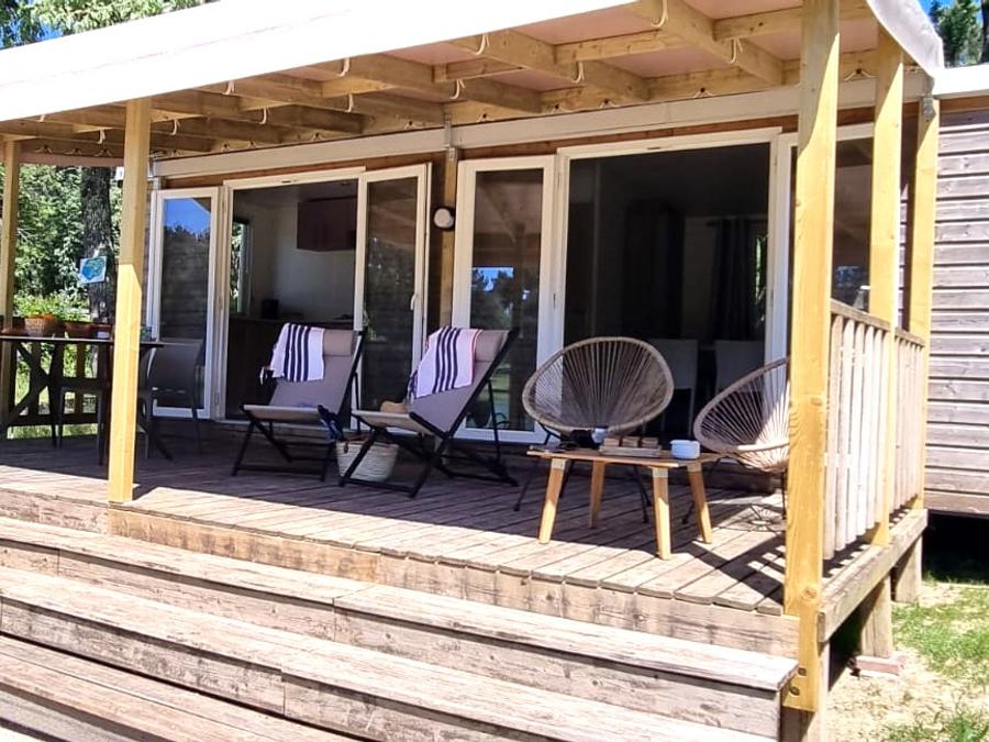 Mobilhome 4 personnes - Mobil home Premium face à l' étang 1/4 pers 10