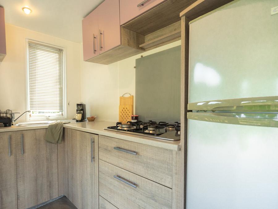 Mobilhome 4 personnes - Mobil home Premium face à l' étang 1/4 pers 34