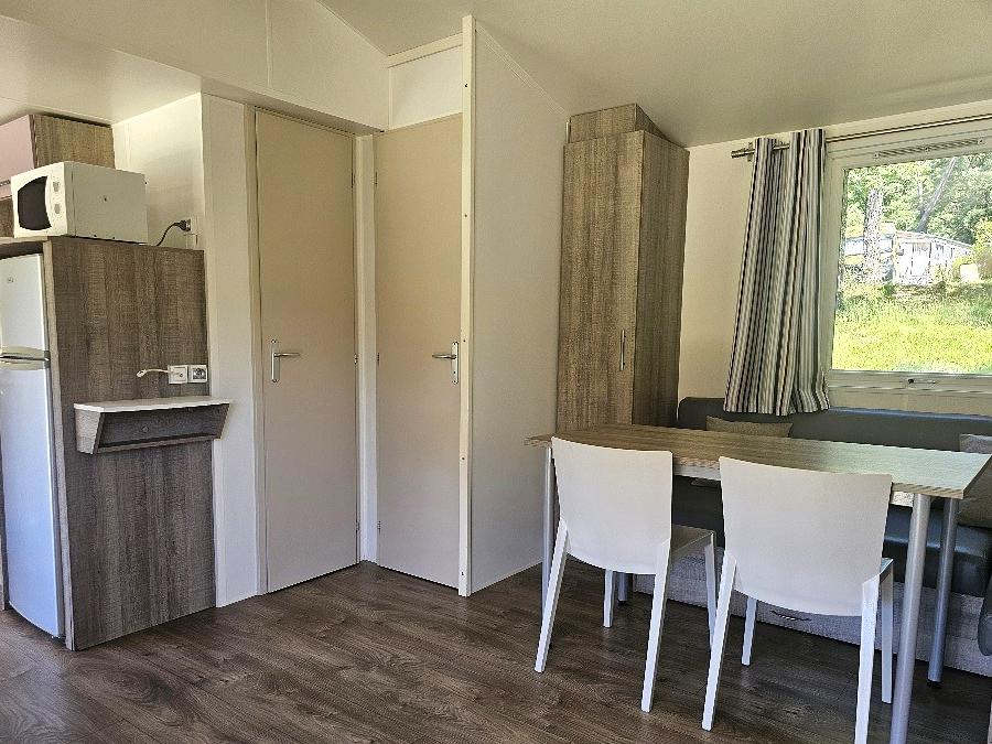 Mobilhome 4 personnes - Mobil home Premium face à l' étang 1/4 pers 26