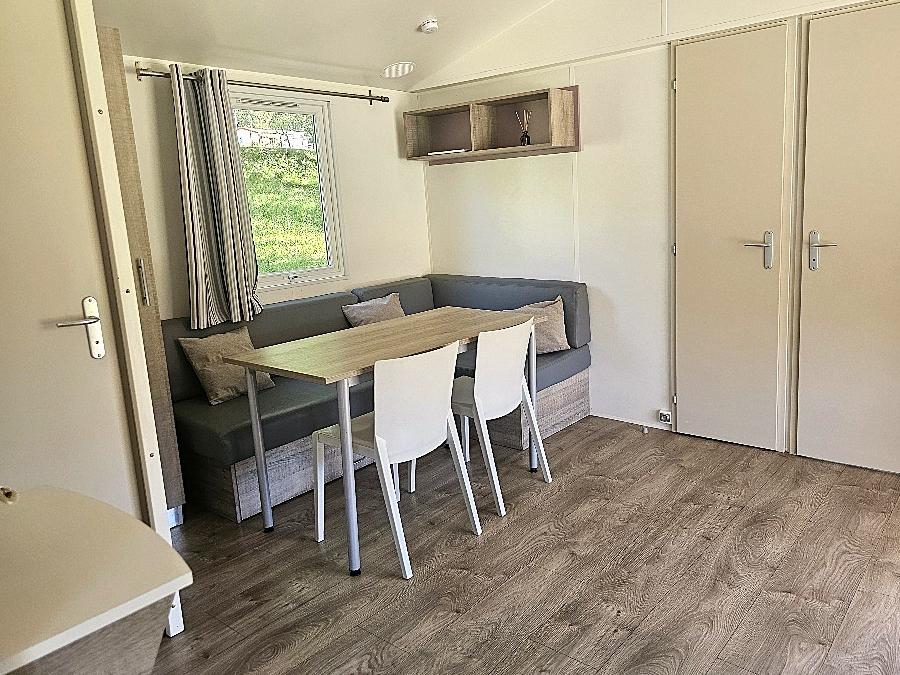 Mobilhome 4 personnes - Mobil home Premium face à l' étang 1/4 pers 28