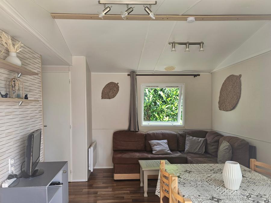 Mobilhome 4 personnes - Mobil home Essentiel vue sur l'étang 2ch 25