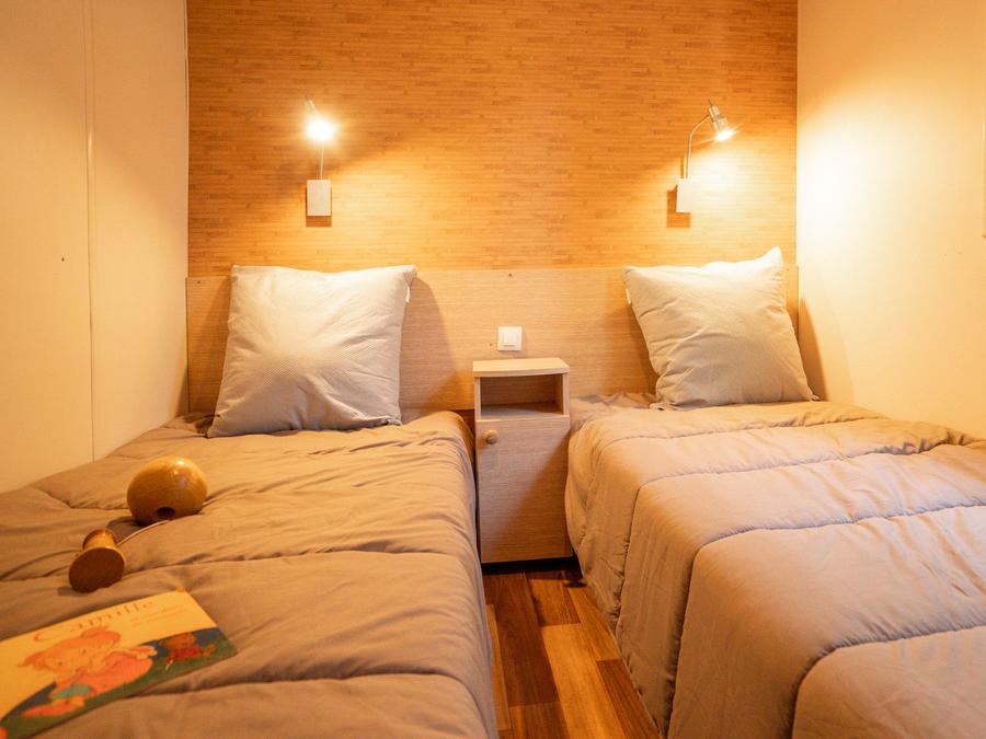 Mobilhome 4 personnes - Mobil home Essentiel vue sur l'étang 2ch 32