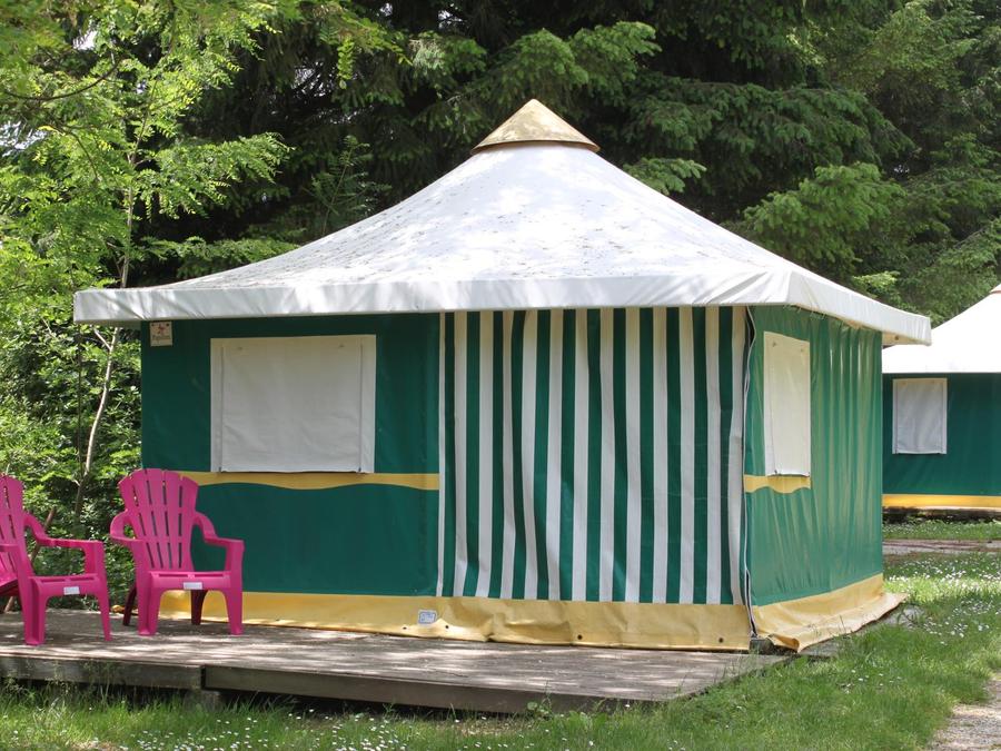 Bungalow toilé 4 personnes - sans sanitaires 0