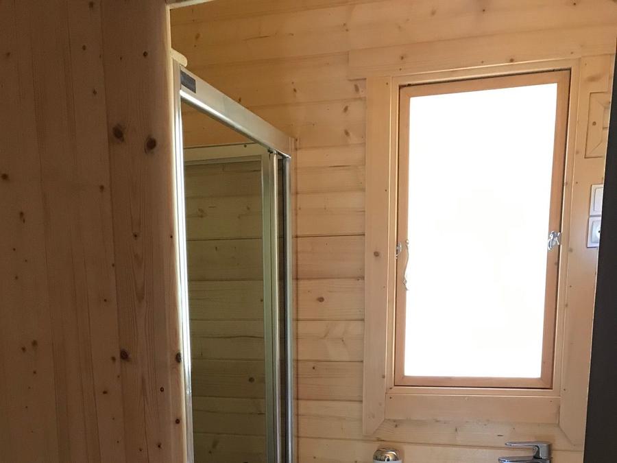 Tente en toile et en bois 3 personnes - Cabane en bois MégaPod 2