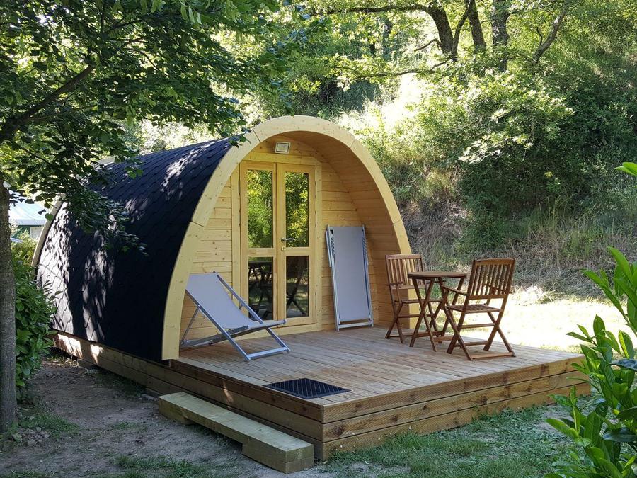 Tente en toile et en bois 3 personnes - Cabane en bois POD 0