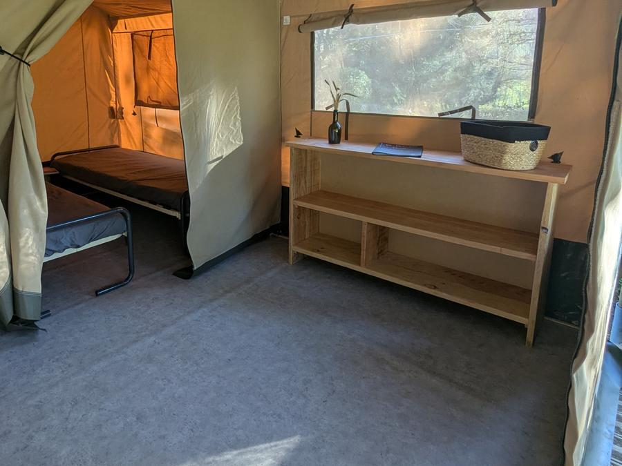 Bungalow toilé 4 personnes - Tente Safari 8