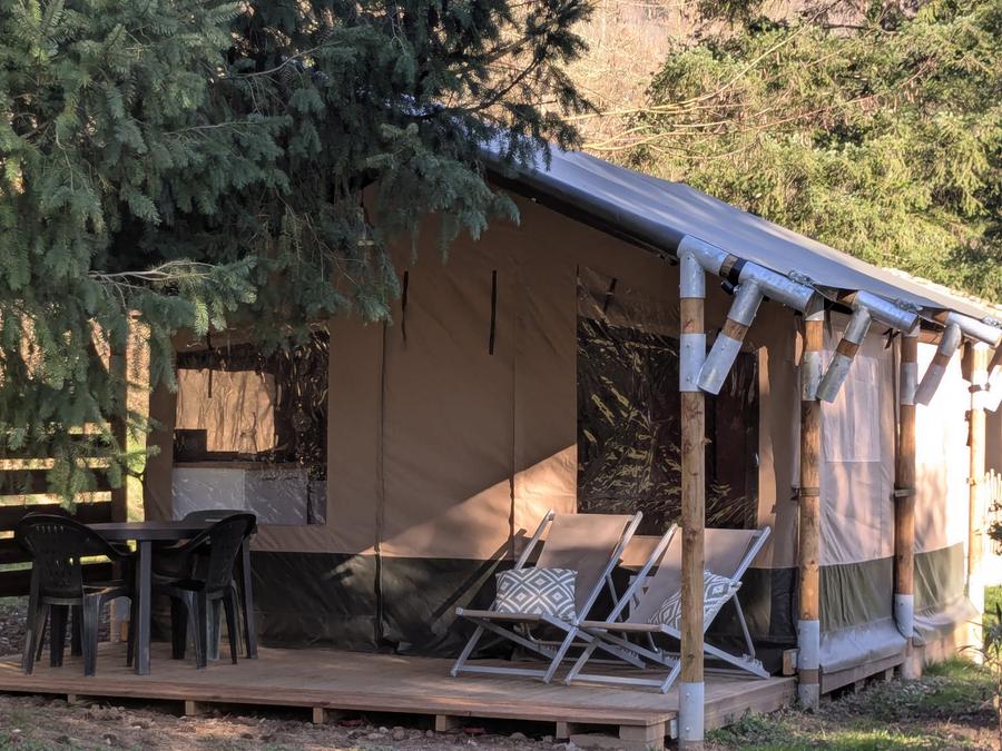 Bungalow toilé 4 personnes - Tente Safari 5