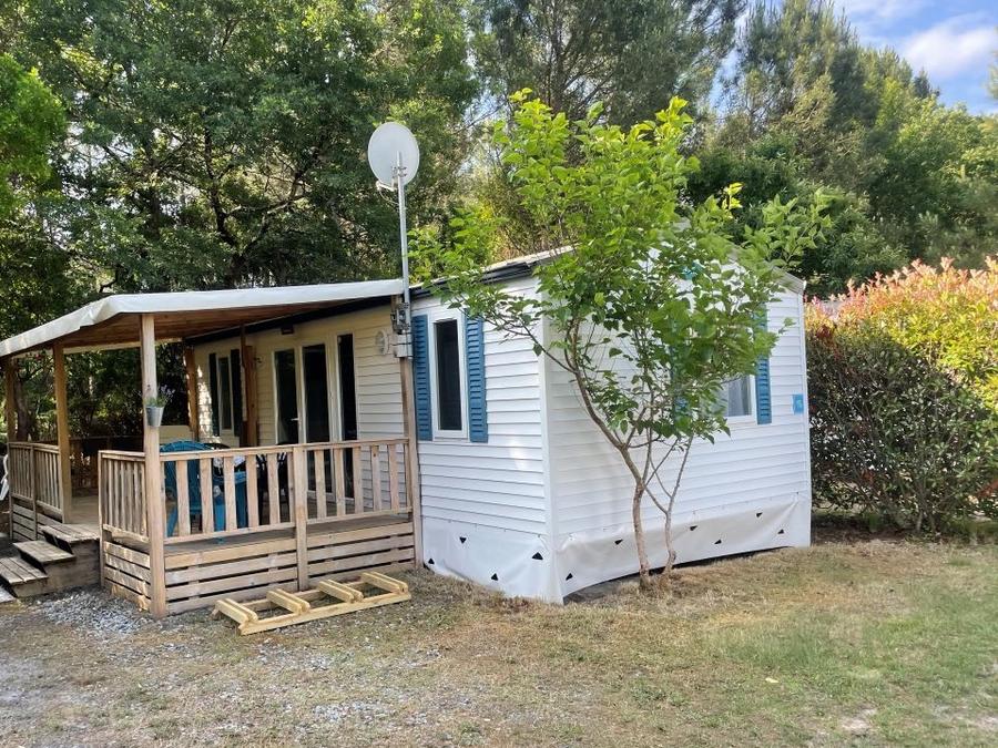 Mobilhome 4 personnes - Aqua 2 chambres 4 personnes Terrasse Semi-Couverte TV 0