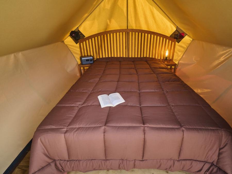 Tente en toile et en bois 2 personnes - TENTE MOOREA 2 PERSONNES 1