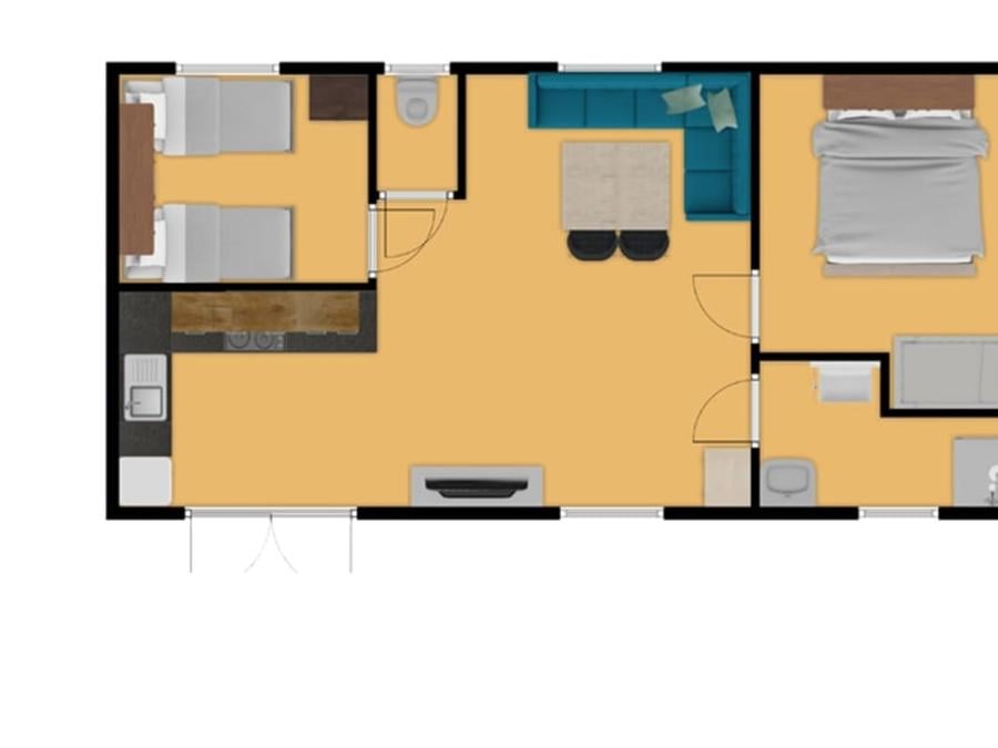 Chalet 4 personnes - Carrelet 9