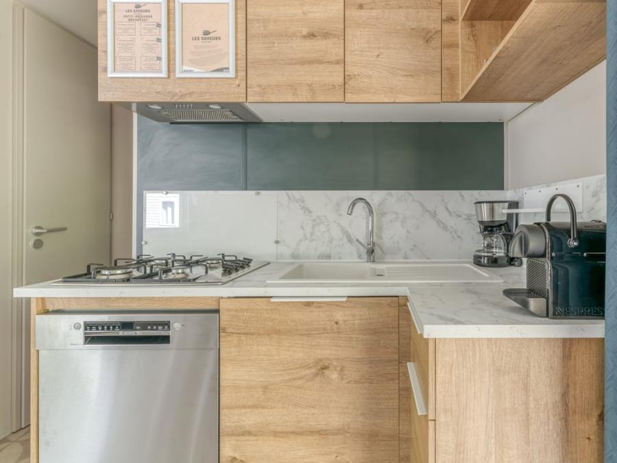Mobilhome 6 personnes - Laffrey Côté Jardin 2
