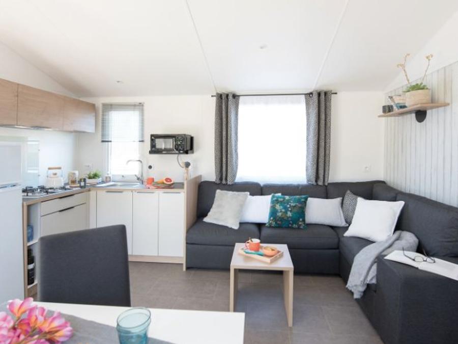 Mobilhome 4 personnes - Confort+ 4 personnes 2 chambres 32m² 1