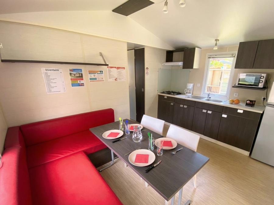 Mobilhome 6 personnes - 3 Chambres Loisirs - TV - CLIM 1