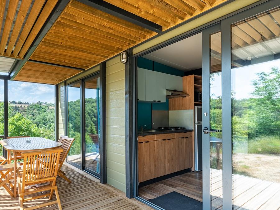 Chalet 6 personnes - PRIVILEGE Grand Panoramic - 3 chambres- 33m2, terrasse couverte de 14m2 2
