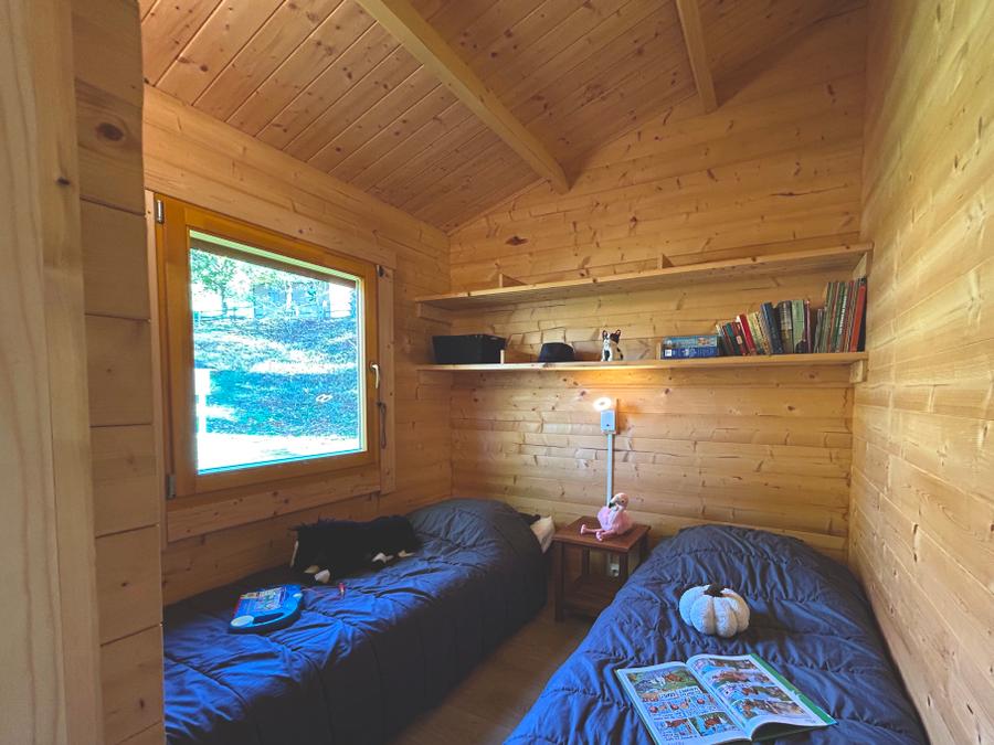 Chalet 4 personnes - PRIVILEGE GREEN Cottage tout en bois - 2 chambres 4