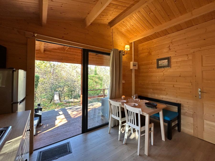 Chalet 4 personnes - PRIVILEGE GREEN Cottage tout en bois - 2 chambres 3