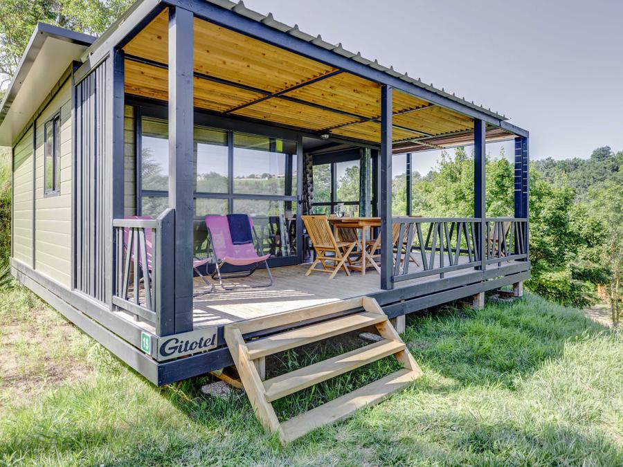 Chalet 5 personnes - PRIVILEGE PANORAMIC 2 chambres 1