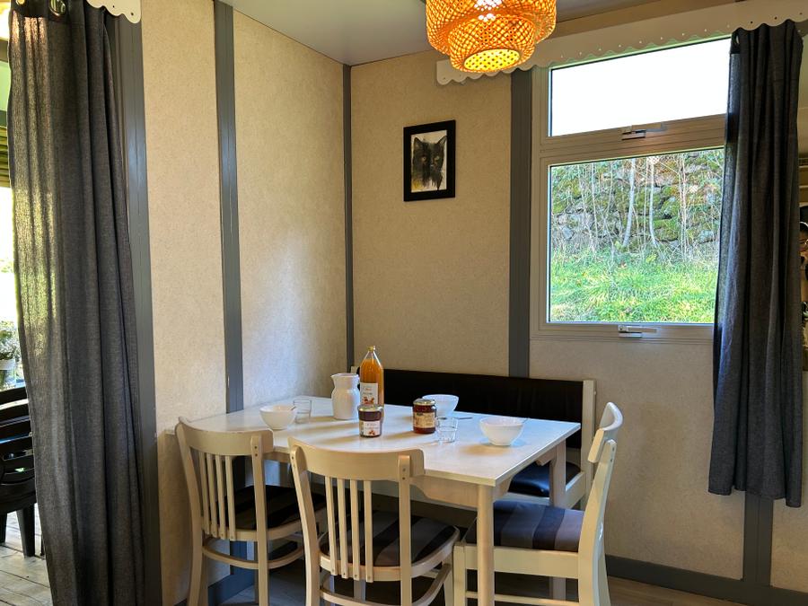 Chalet 5 personnes - Chalet Confort Acacia 2 chambres TV proche piscine 6