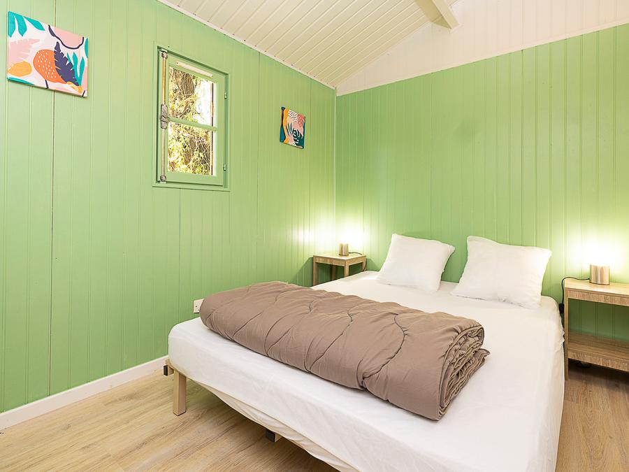 Hébergement 4 personnes - Chalet sur pilotis Confort 2 chambres 30m² - TV - NEW AVEC CLIMATISATION 7