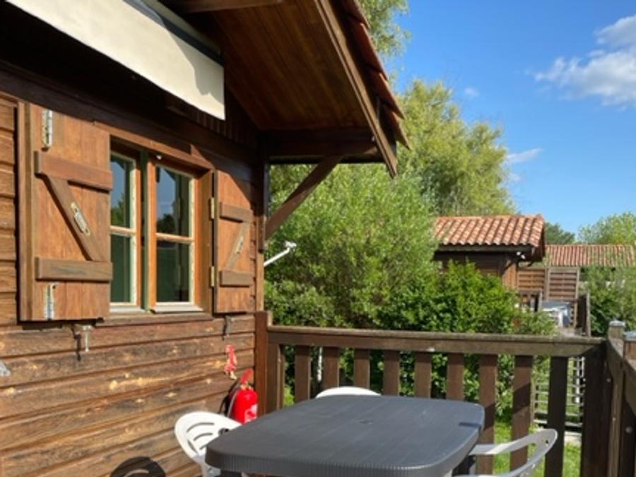 Hébergement 4 personnes - Chalet sur pilotis Confort 2 chambres 30m² - TV - NEW AVEC CLIMATISATION 0