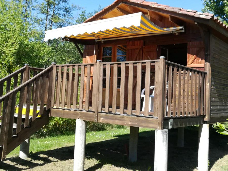 Hébergement 6 personnes - Chalet sur pilotis - 3 chambres 0