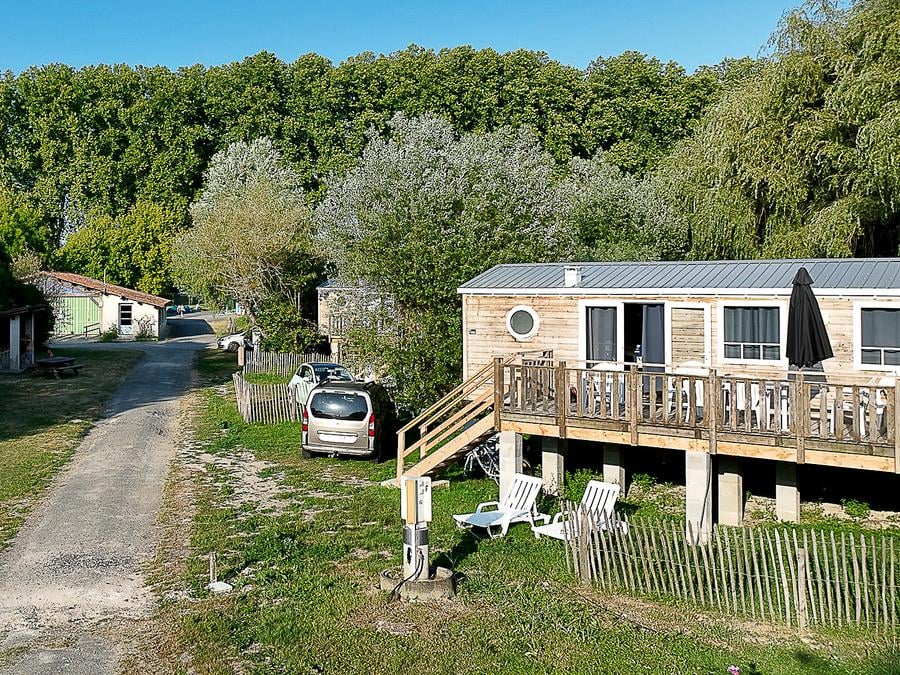 Mobilhome 6 personnes - Mobil Home PRIVILEGE - 3 chambres plus climatisation 5