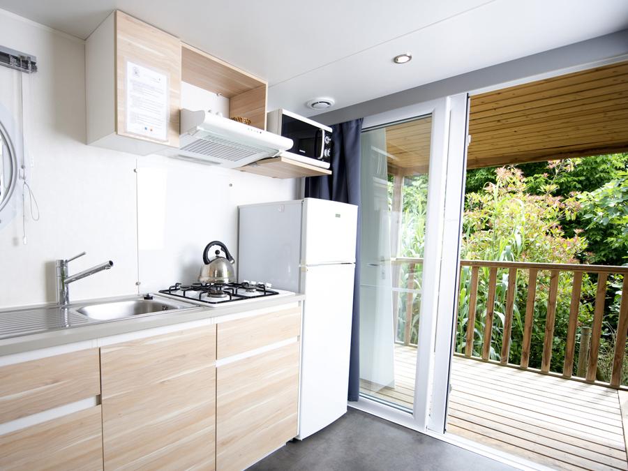 Mobilhome 4 personnes - Mobil Home Bellevue - 2 chambres 4