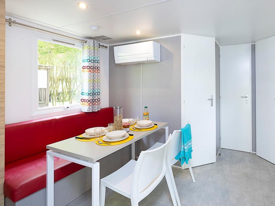 Mobilhome 4 personnes - Privilège PREMIUM- 2 chambres + climatisation - 27m² 6