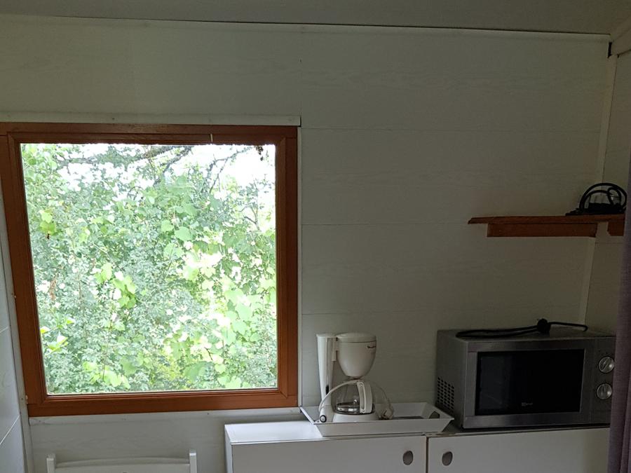 Tiny house 4 personnes - Hutte Insolite Nature 20 m² (2 chambres) - avec sanitaires 3