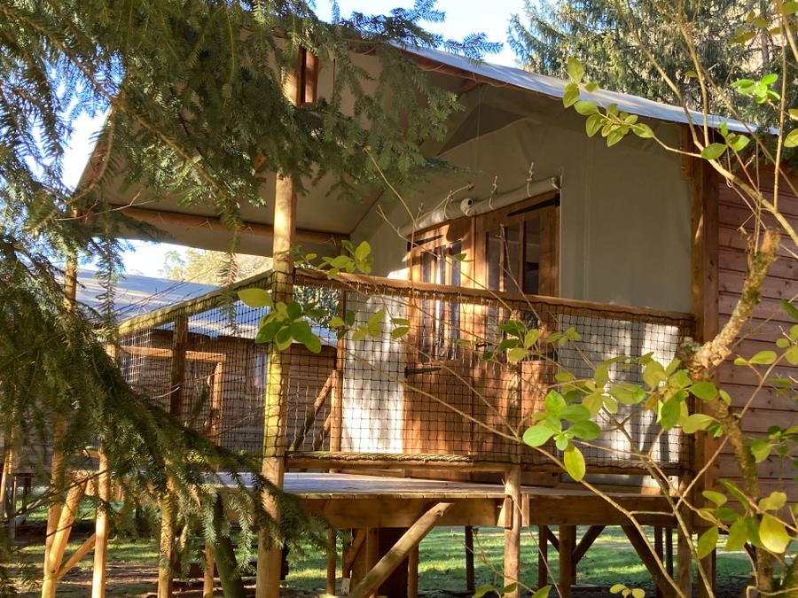 Tente en toile et en bois 5 personnes - Lodge - Insolite 5* 5 pers 6