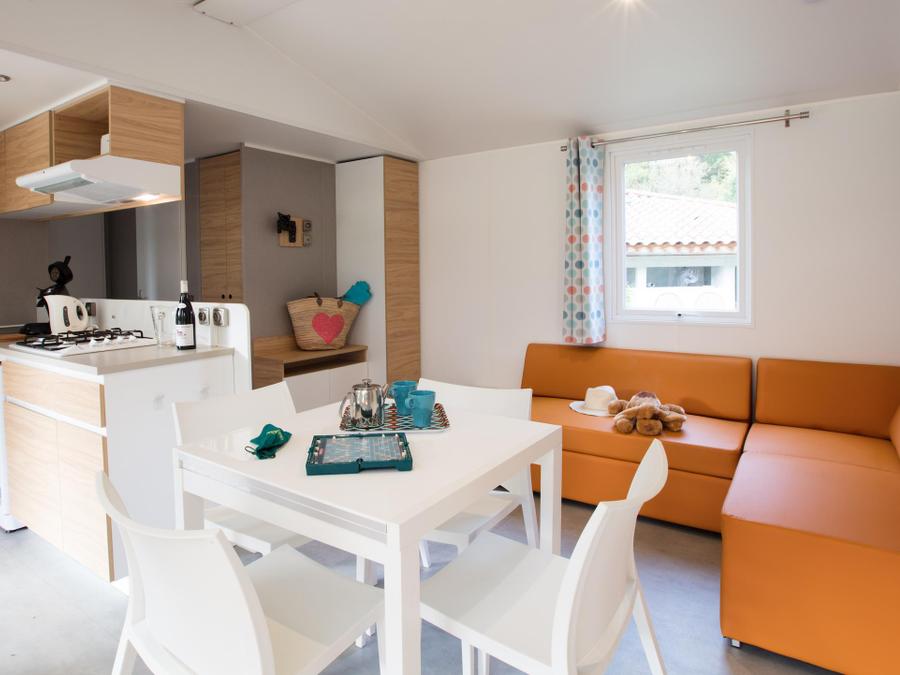 Mobilhome 6 personnes - ROCHEBARON - Mobil Home 5* 6 pers 7